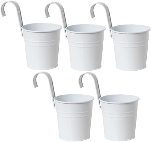 A five-piece set of planters from Amazon costs $17